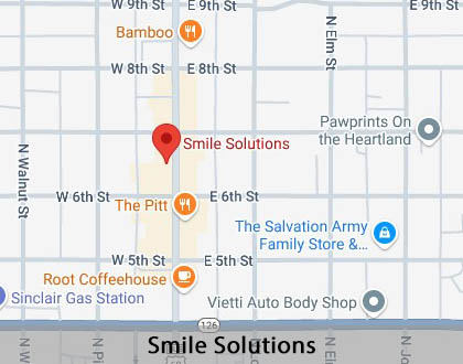 Map image for When Is a Tooth Extraction Necessary in Pittsburg, KS